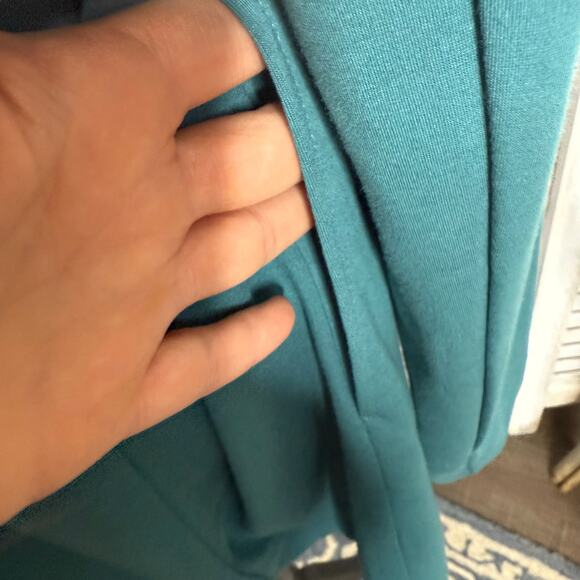 J. JILL WEAREVER COLLECTION Women's L Ponte Knit Button Blazer Career Beachy - Picture 8 of 15